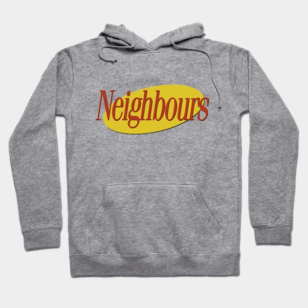 Neighbours Mashup Hoodie by karutees